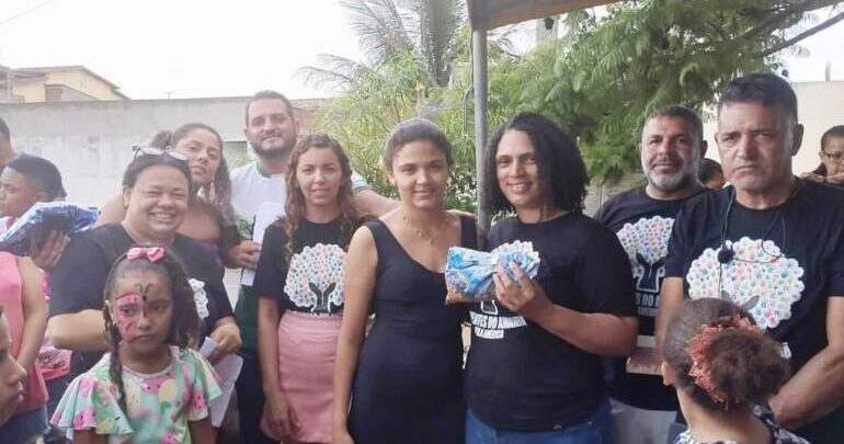 Projeto Semente do Amanhã celebra fim de ano com grande confraternização na Praça Zumbi dos Palmares